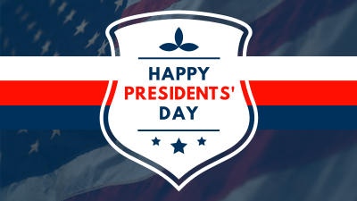 Presidents Day Badge Facebook event cover Image Preview