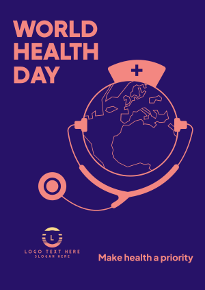 World Health Priority Day Poster Image Preview
