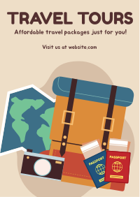 Travel Packages Flyer Design