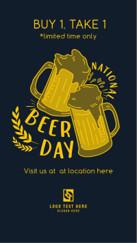 Beer Day Celebration YouTube short Image Preview