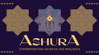 Ashura Islam Pattern Facebook event cover Image Preview