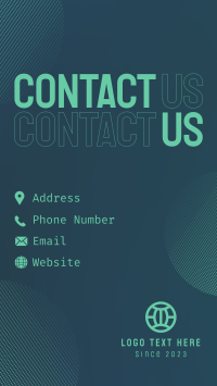 Smooth Corporate Contact Us Video Image Preview