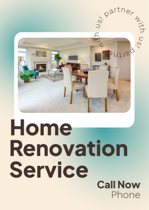 Home Renovation Services Poster Image Preview