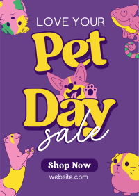 Pet Day Sale Poster Image Preview