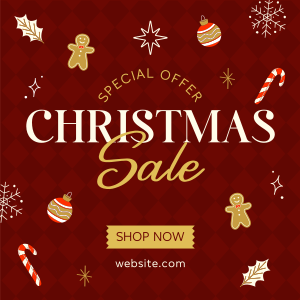 Christmas Eve Sale Instagram post Image Preview