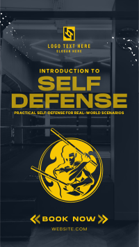 Intro to Self Defense Instagram Reel Design