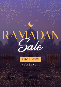 Rustic Ramadan Sale Flyer Design