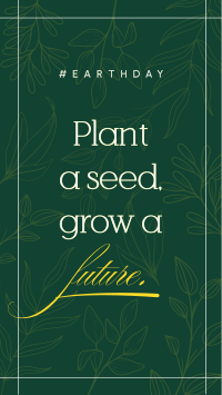 Plant a seed Instagram reel Image Preview