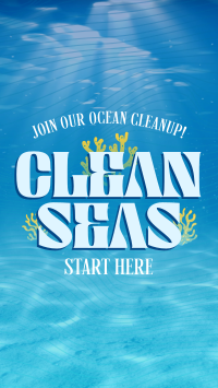 Clean Seas For Tomorrow YouTube Short Image Preview