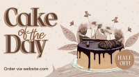 Cake of the Day Facebook Event Cover Design