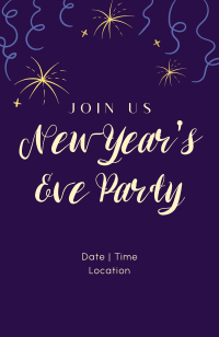 NY's Eve Party Invitation Design