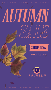 Autumn Saving Sale TikTok Video Preview