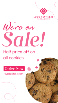 Cookie Dessert Sale Instagram Story Design