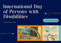 International Day of Persons with Disabilities Postcard Design