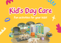 Childcare Service Postcard Image Preview