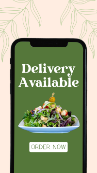 Healthy Delivery Facebook Story Image Preview