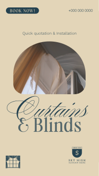 High Quality Curtains & Blinds YouTube Short Image Preview