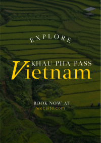 Vietnam Travel Tours Poster Image Preview
