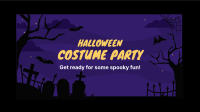 Halloween Party Facebook Event Cover Image Preview