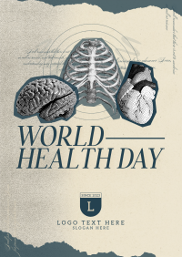 Vintage World Health Day Poster Design