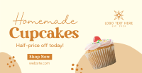 Cupcake Sale Facebook Ad Design