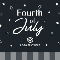 Fourth of July Linkedin Post Design