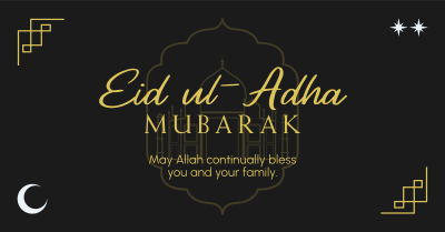 Blessed Eid ul-Adha Facebook ad Image Preview