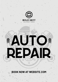 Professional Auto Repair Poster Image Preview