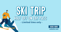Let's Go Skiing! Facebook ad Image Preview