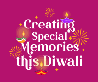 Diya Diwali Wishes Facebook post Image Preview