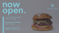 Favorite Burger Shack Zoom background Image Preview