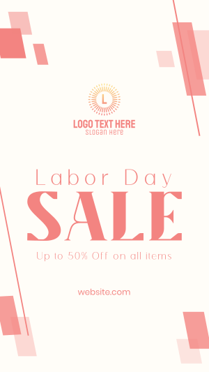 Labor Day Promo Facebook story Image Preview