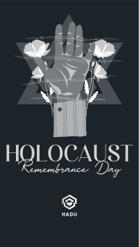 Remembering Holocaust Instagram Story Design