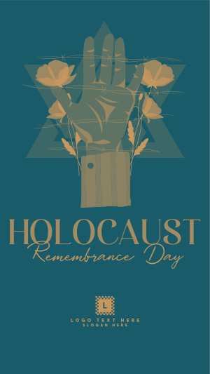 Remembering Holocaust Instagram story Image Preview