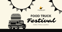 Festive Food Truck Facebook Ad Design