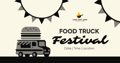 Festive Food Truck Facebook ad Image Preview