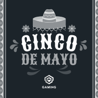 Colorful Hat in Cinco De Mayo Instagram post Image Preview