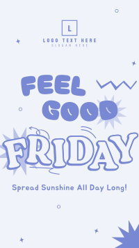 Feel Good Friday Facebook Story Design