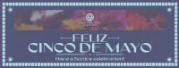 Cinco De Mayo Typography Facebook cover Image Preview