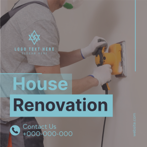 House Renovation Instagram post Image Preview