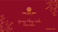 Spring Sale Ornamental Facebook event cover Image Preview