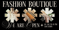Quirky Boutique Business Hours Facebook ad Image Preview