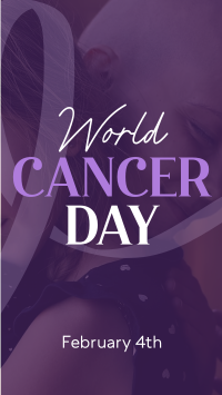 World Cancer Day Awareness Instagram Reel Design