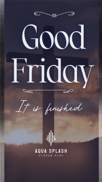 Peaceful Good Friday TikTok Video Image Preview