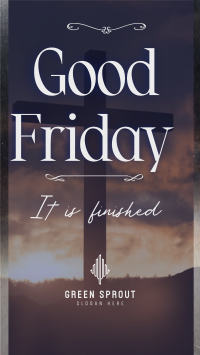 Peaceful Good Friday TikTok Video Image Preview