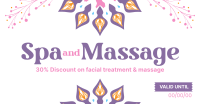 Spa Mandala Facebook Ad Design