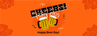 Cheery Beer Day Facebook Cover Design