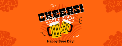 Cheery Beer Day Facebook cover Image Preview