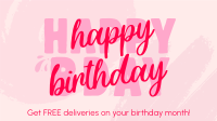 Birthday Deals Facebook event cover Image Preview