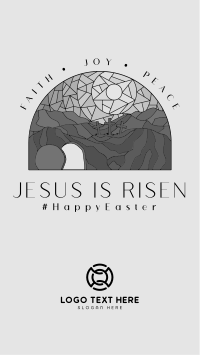 He Has Risen YouTube short Image Preview